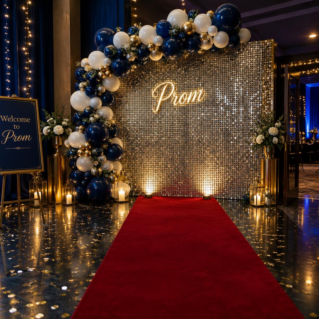 An honored guest welcomed on the red carpet