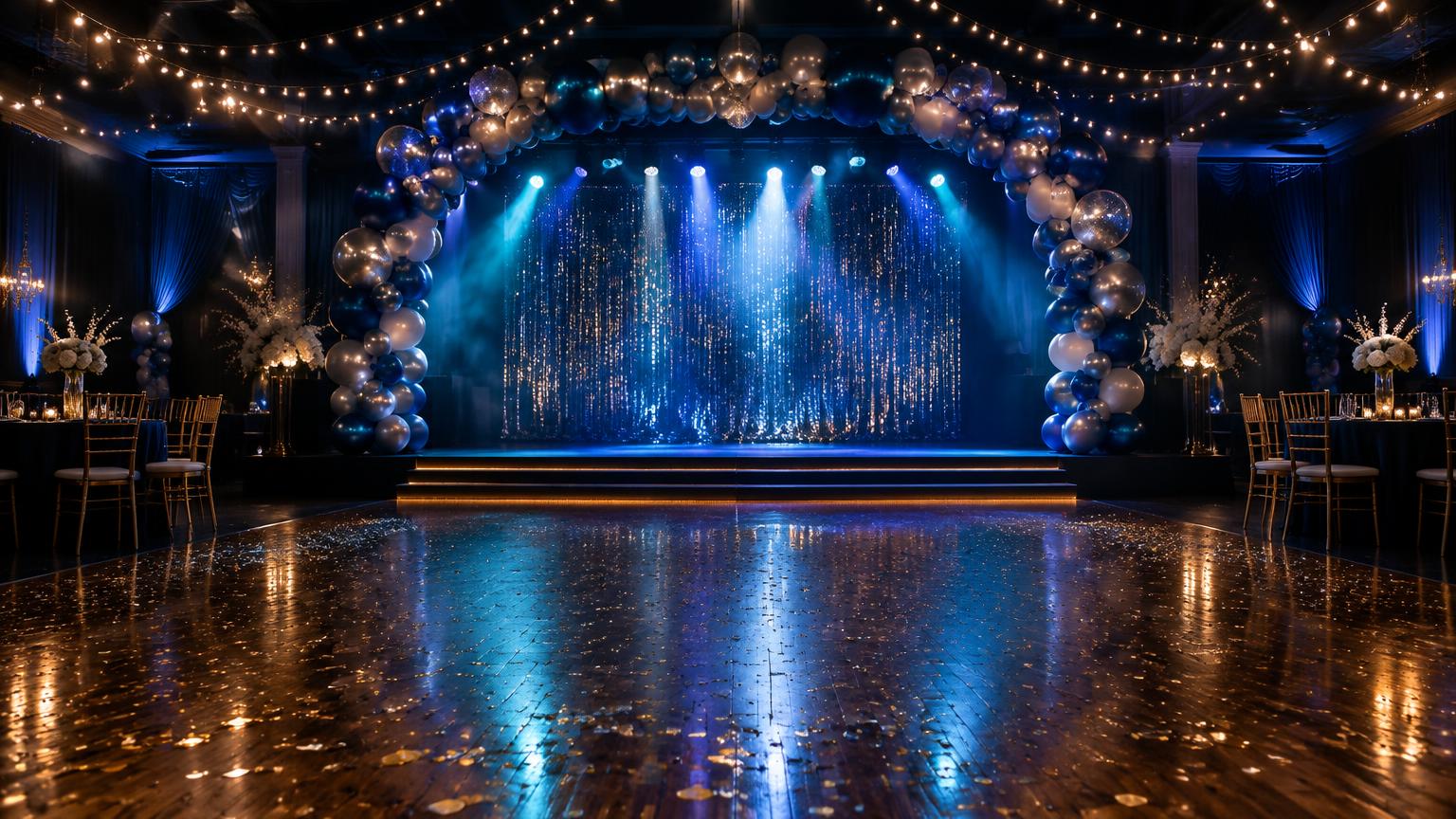 Guests celebrating together on the Night to Shine dance floor